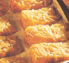 Kartoffelsnitter med ost